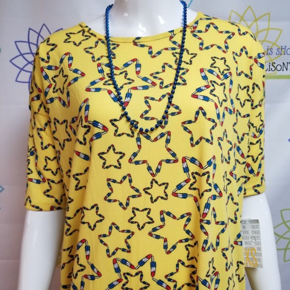 Lularoe Americana Irma tunic